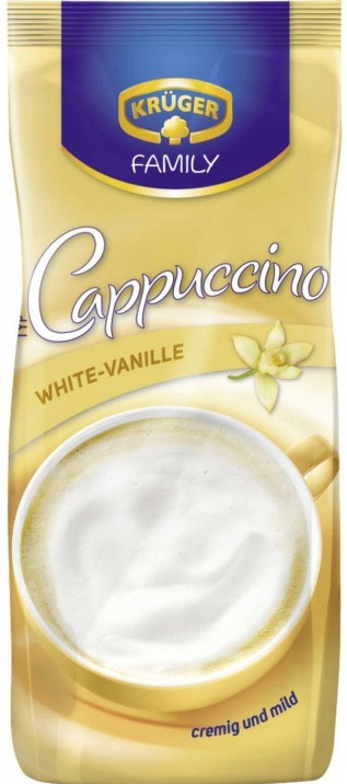 Капучино растворимый «Cappuccino White Vanille» | Family | Kruger