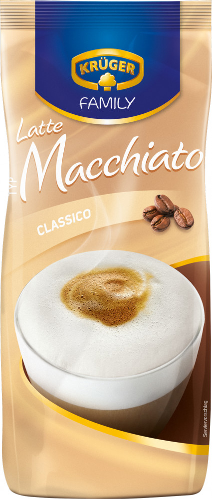Напиток кофейный растворимый «Latte Macchiato Classic» | Family | Kruger