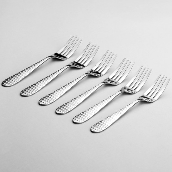Набор вилок столовых «Соты», 6 шт