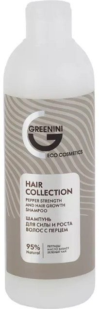 Шампунь для волос с перцем «Hair Collection Pepper Strength & Hair Growth Shampoo» | Greenini