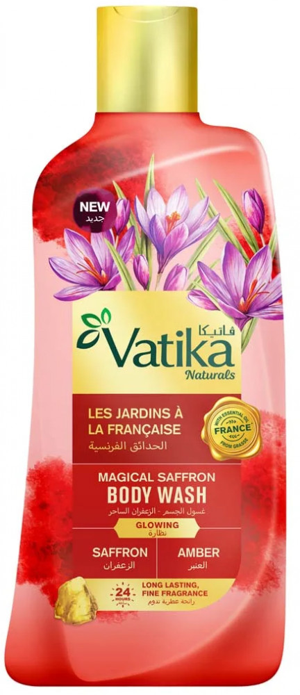 Гель для душа парфюмированный «Магический шафран. Magical Saffron» | Vatika Naturals