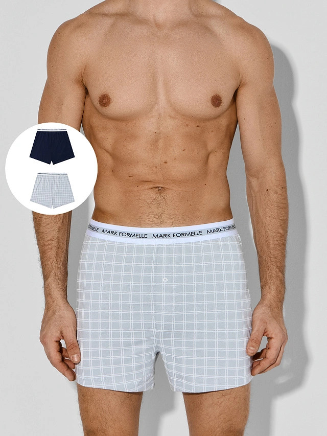Трусы-шорты мужские комплект | Mark Formelle