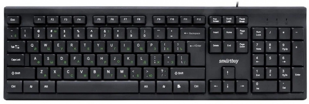 Клавиатура проводная One 114 USB | Smartbuy