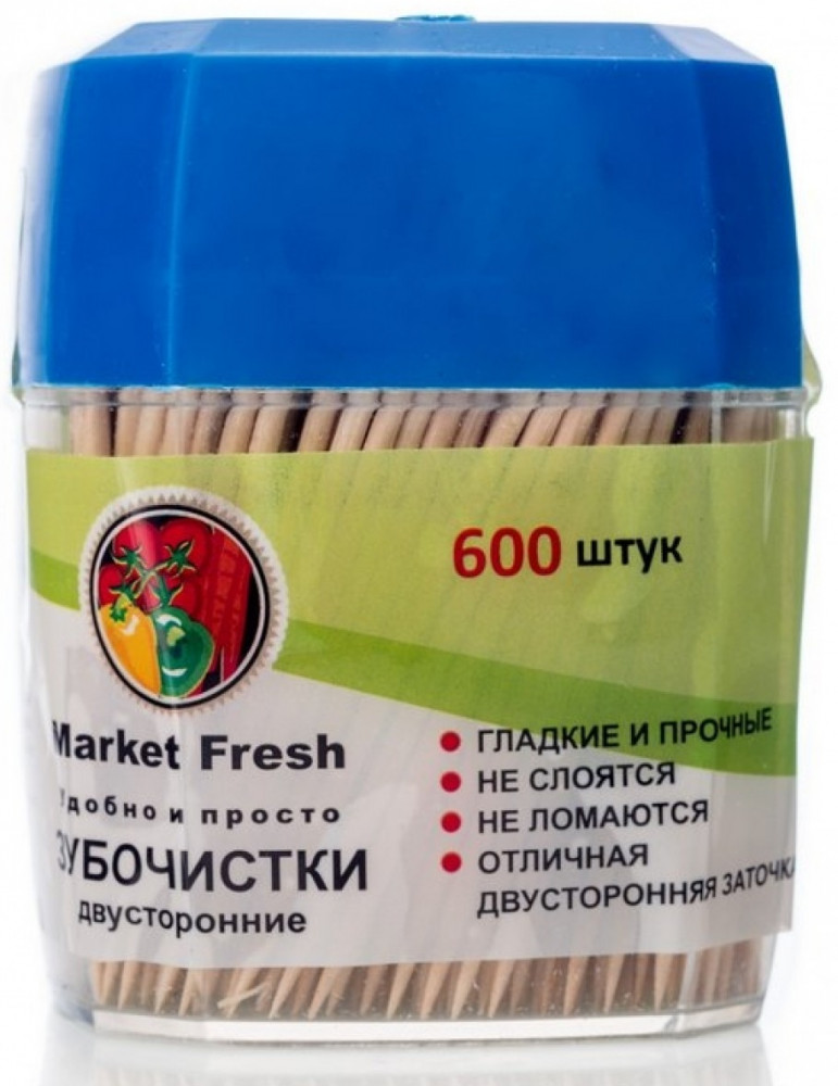 Зубочистки двусторонние | Market Fresh