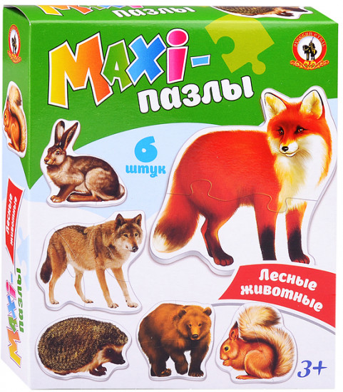 Макси-пазл «Лесные животные»