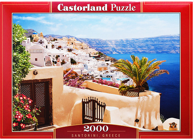 Пазл «Санторини» | Castorland Puzzle