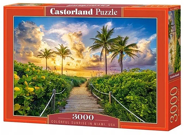 Пазл «Восход солнца в Майами» | Castorland Puzzle