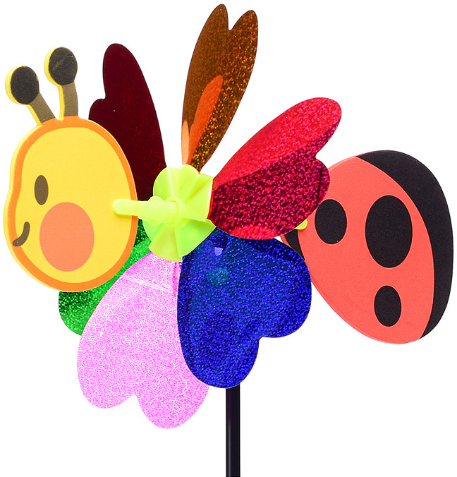 Ветерок «Божья коровка голографическая»