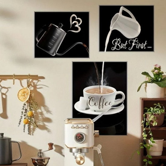 Набор интерьерных наклеек «Кофейник»