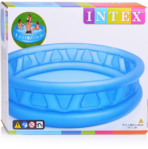 Бассейн надувной «Геометрия» | Intex