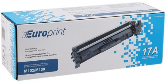 Лазерный картридж с чипом Europrint EPC-217A, цвет черный