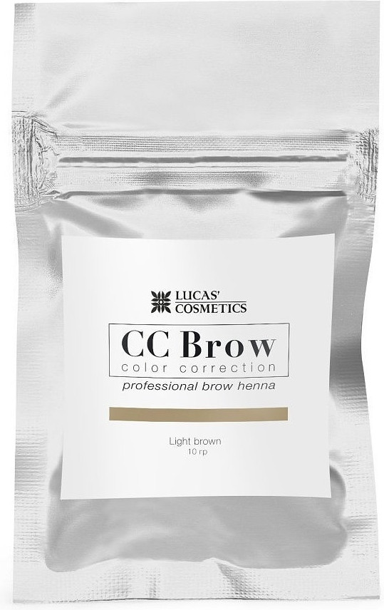 Хна для бровей CC Brow Light Brown | Lucas’ Cosmetics