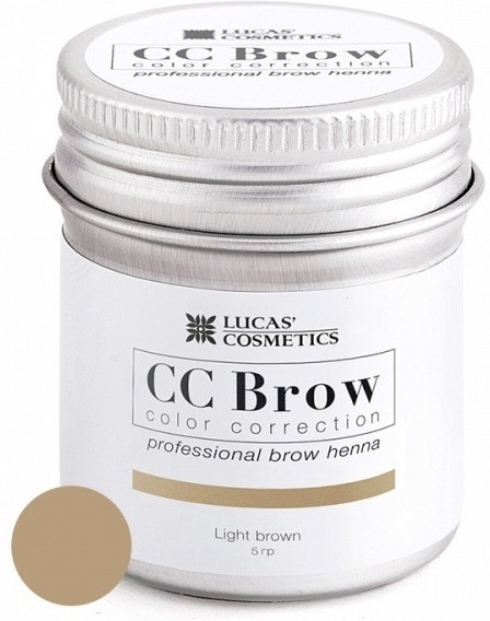 Хна для бровей CC Brow Light Brown | Lucas’ Cosmetics