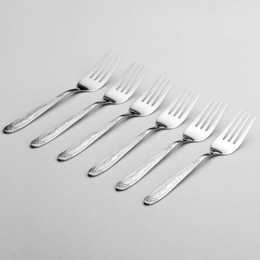 Набор вилок столовых «Фламинго», 6 шт | Столовые приборы «Фламинго» | Доляна