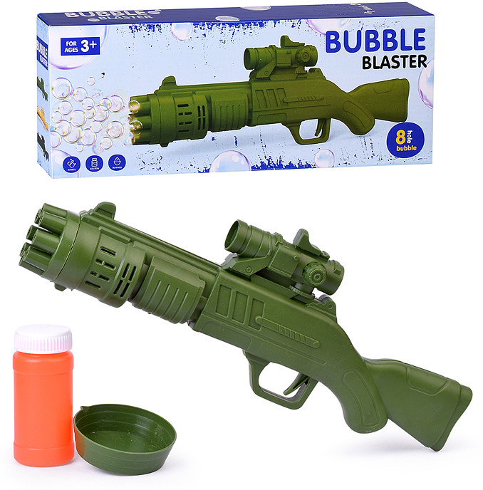 Пистолет для мыльных пузырей «Bubble»