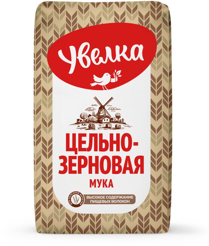 Мука пшеничная цельнозерновая | Увелка