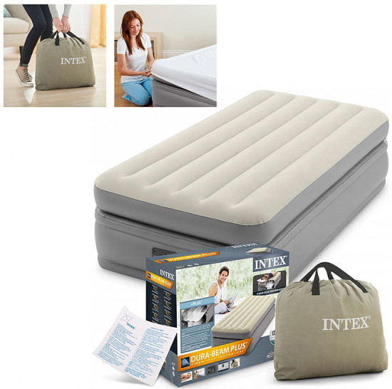 Кровать надувная со встроенным насосом «Prime Comfort Elevated»