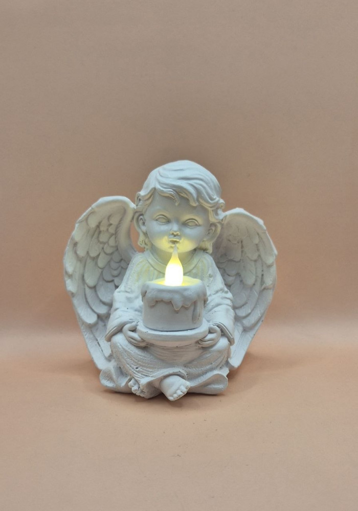 Декоративная фигурка «Ангел со свечой»