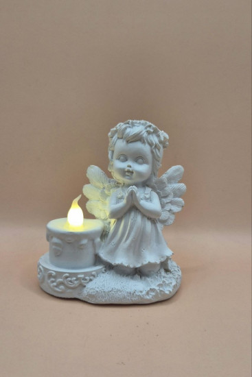 Декоративная фигурка «Ангел со свечой»