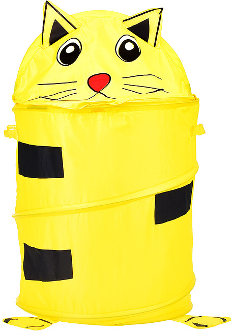 Корзина для игрушек «Котик желтый»