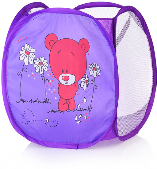 Корзина для игрушек «Мишка с ромашками»