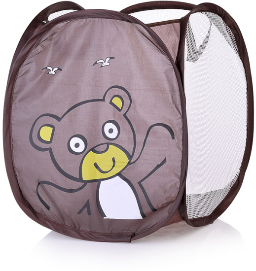 Корзина для игрушек «Мишка и чайки»