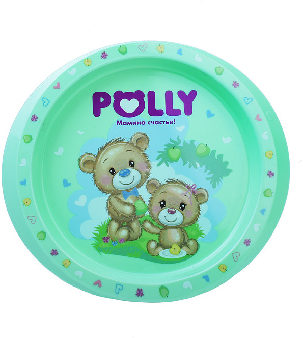 Тарелка детская «Polly» | Полимербыт