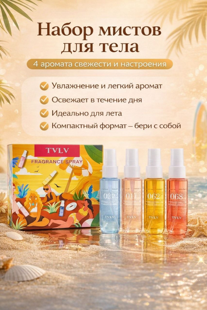 Набор мистов для тела
