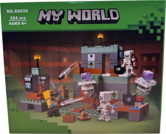 Конструктор «Minecraft. Подземелье со скелетами»