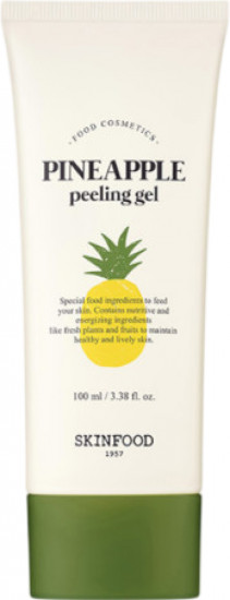 Энзимный пилинг-гель скатка для лица с ананасом «Pineapple Peeling Gel» | SkinFood