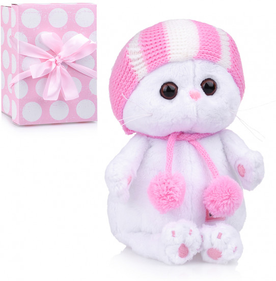 Игрушка мягкая «Кошка Ли-Ли Baby в спортивной шапке»