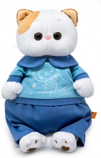 Игрушка мягкая «Кошка Ли-Ли в голубом комплекте»
