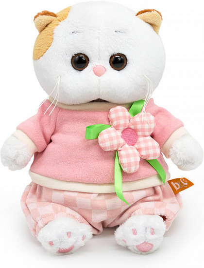 Игрушка мягкая «Кошка Ли-Ли Baby в свитшоте с цветком»