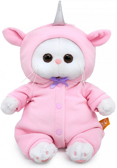 Игрушка мягкая «Кошка Ли-Ли Baby в комбинезоне единорог»