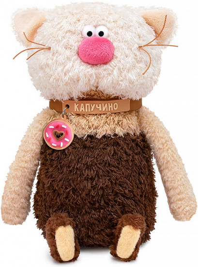 Игрушка мягкая «Кот Капучино»