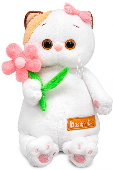 Игрушка мягкая «Кошечка Ли-Ли с цветочком, Мультсериал»