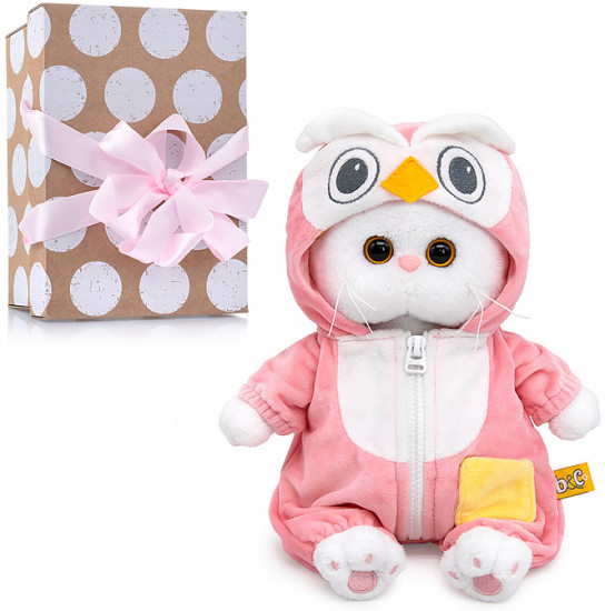 Игрушка мягкая «Кошечка Ли-Ли Baby в кигуруми сова»