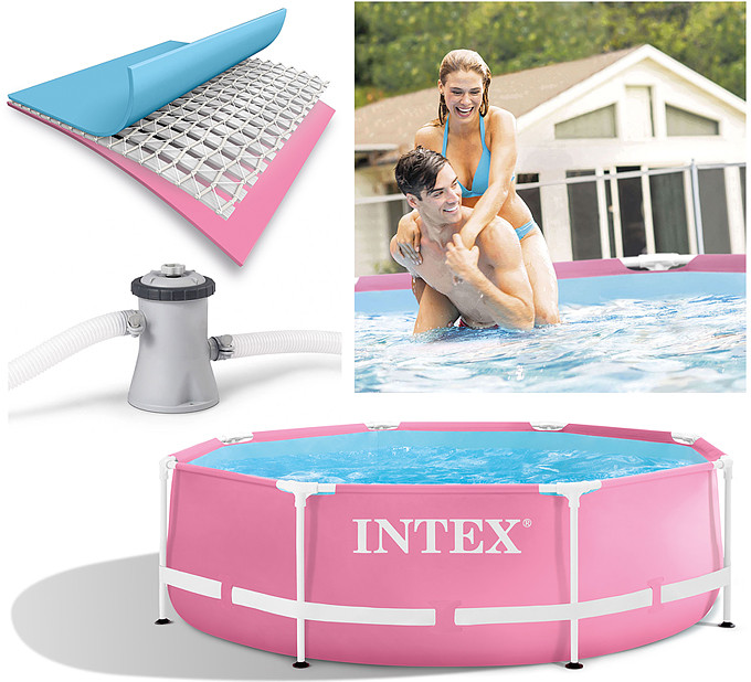Бассейн каркасный «Metal Frame Pool» | Intex