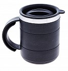 Термокружка «Классика» 450 мл, цвет черный