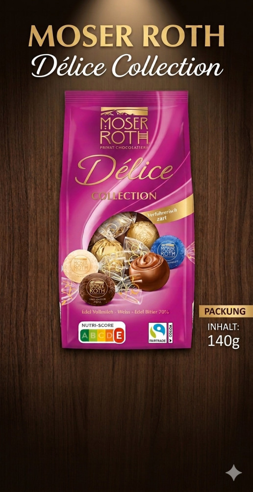 Шоколадные конфеты «Delise collection» | Moser Roth