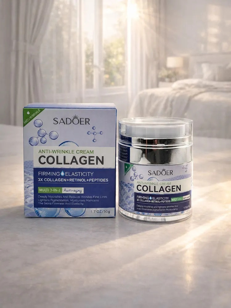 Омолаживающий крем «3X Collagen+Retinol+Peptides Cream» | SADOER