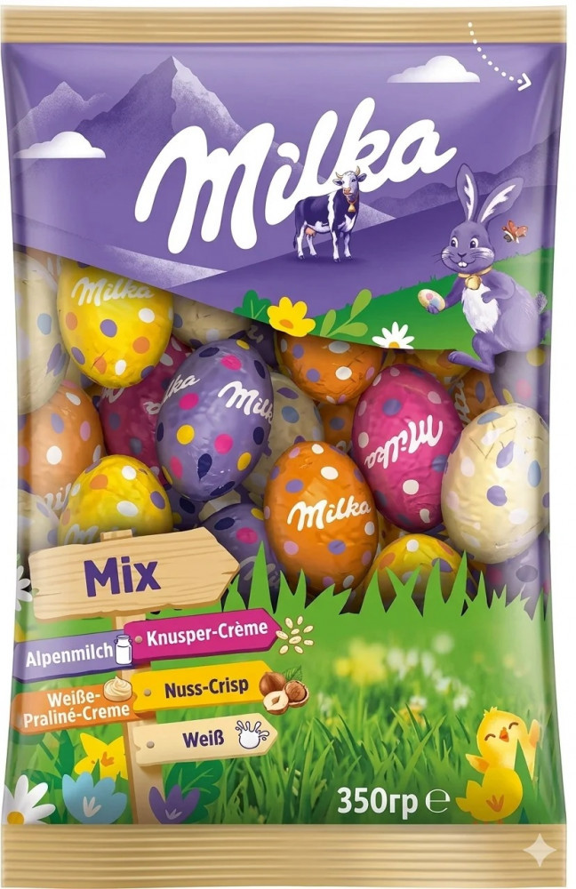 Шоколадные яйца | Milka