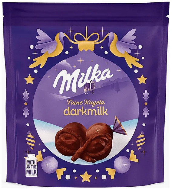Шоколадные шарики «Dark Milk» | Milka