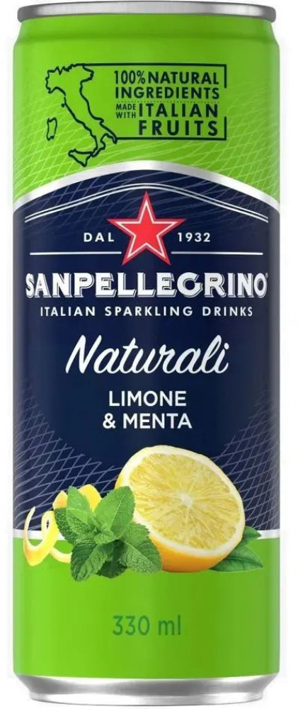 Газированный напиток «Limone&Menta. Лимон и мята» | Sanpellegrino