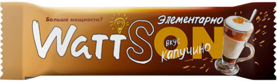 Батончик со вкусом капучино «WattSON»