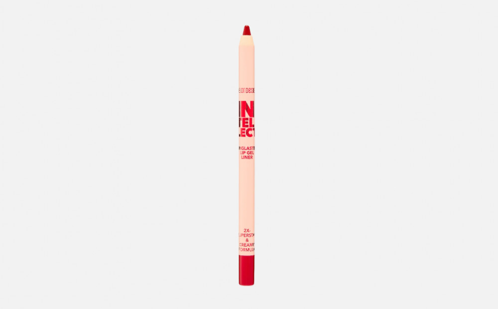 Гелевый стойкий карандаш для губ «Intellect», тон 109 red | Intellect | BelorDesign