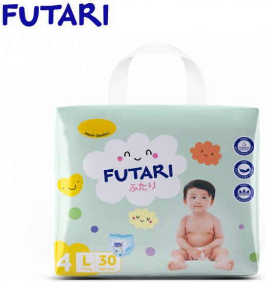 Подгузники-трусики «Midi» | Futari