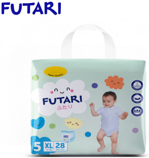 Подгузники-трусики «Midi» | Futari