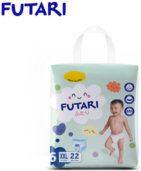 Подгузники-трусики «Midi» | Futari