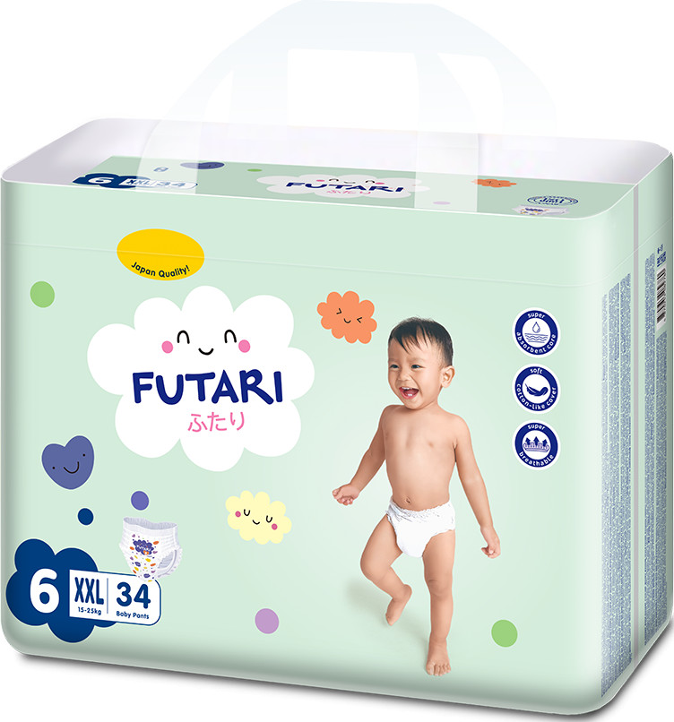 Подгузники-трусики «Jumbo» | Futari
